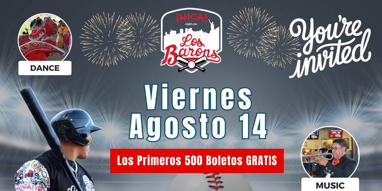 ¡HICA! noche con Los Barons 2026