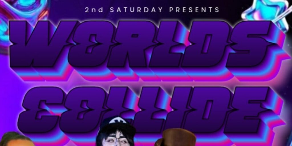 Worlds Collide!  Banner
