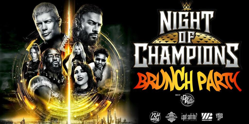 WWE Night Of Champions Brunch Party at Continental Sports Lounge in NYC Banner