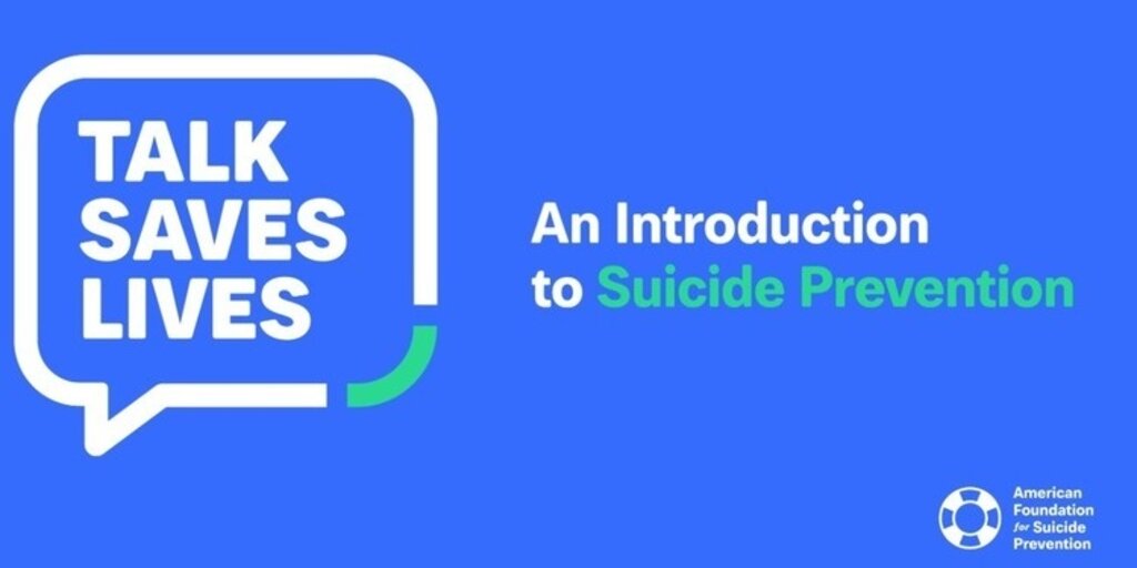 Talk Saves Lives Banner