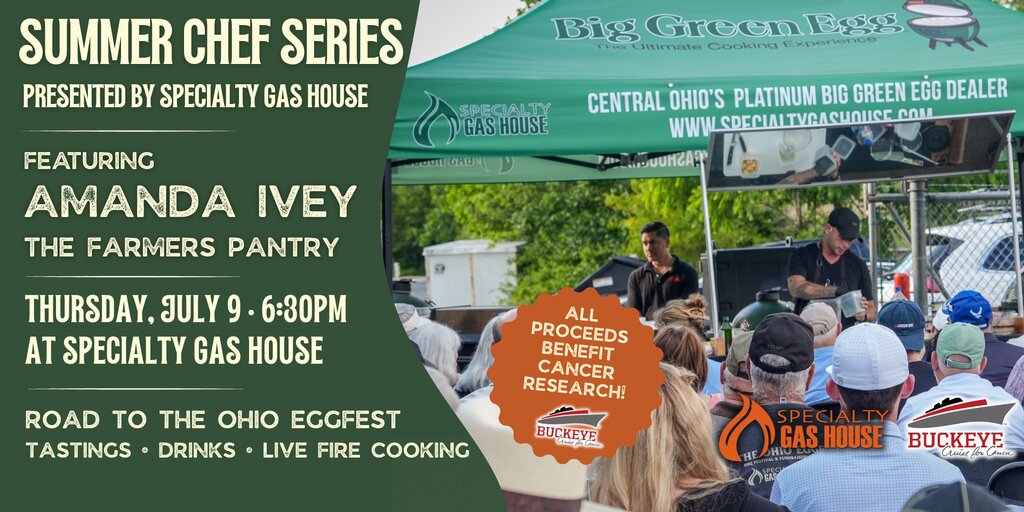 Road to Ohio Eggfest: Big Green Egg Night with Amanda Ivey Banner