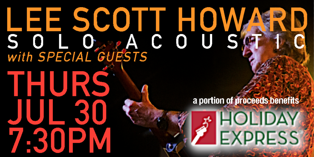 Lee Scott Howard Solo Acoustic Banner