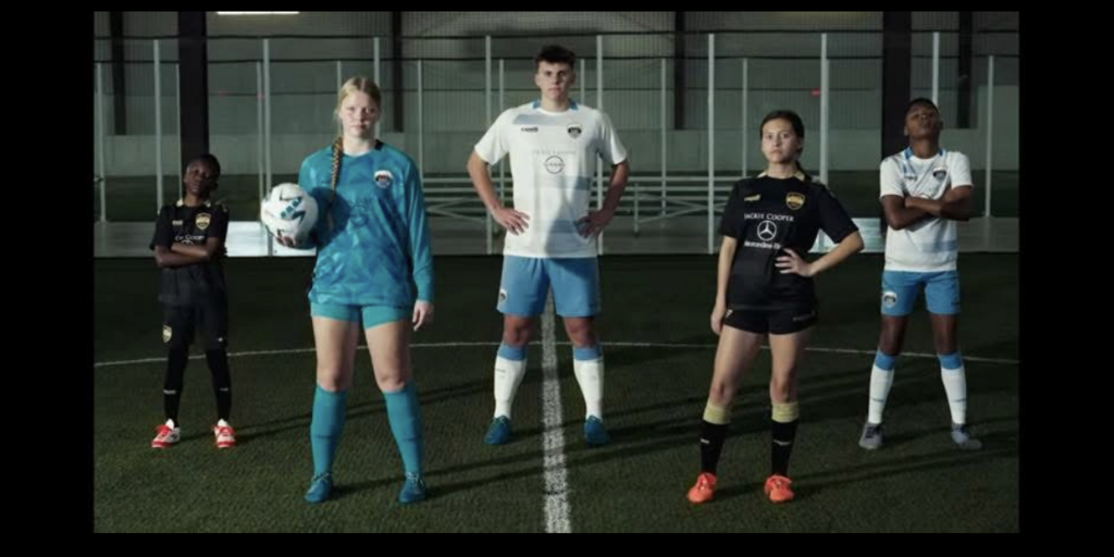 Blitz United Soccer Club Sponsorship Banner