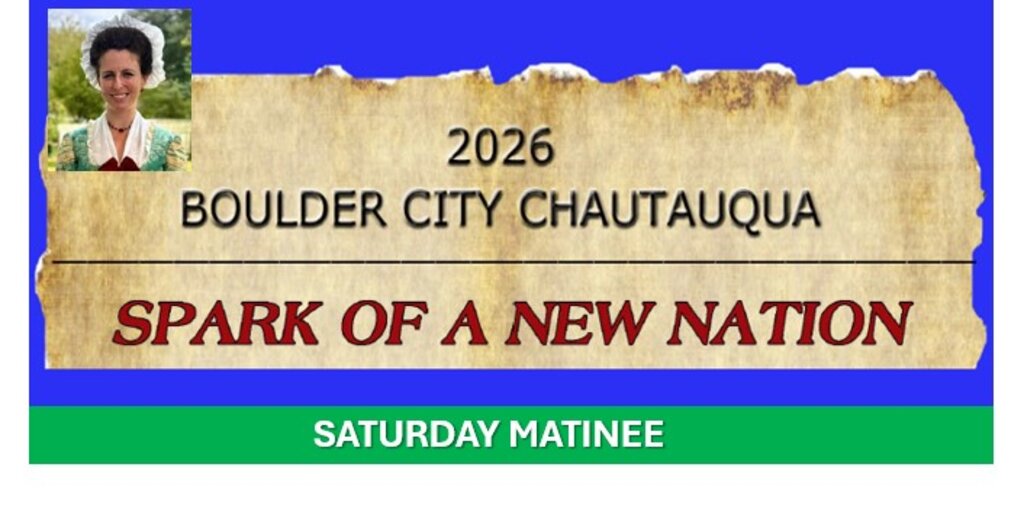 Boulder City Chautauqua - Martha Washington Banner