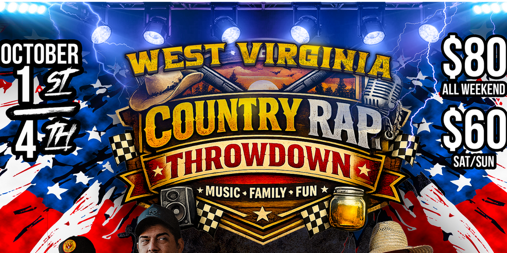 West Virginia Country Rap Throwdown Banner