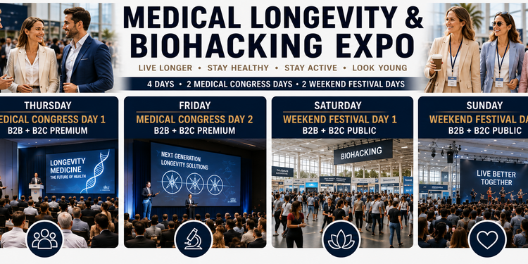 Longevity, Biohacking Premium Lifestyle Expo – Singapore Edition