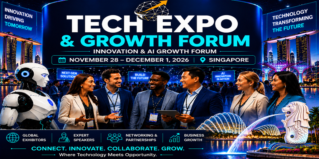 TEC-MAR Expo & Investments Summit + Growth Forum – Singapore edition Banner