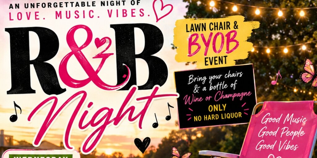 R&B Nights Food Truck event  Banner