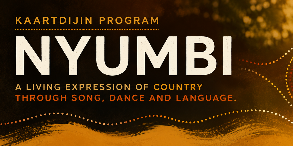 Nyumbi: A Celebration of Nyoongar Culture Banner