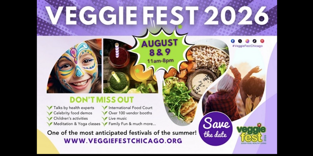 Veggie Fest Chicago Summer Festival 2026  Banner