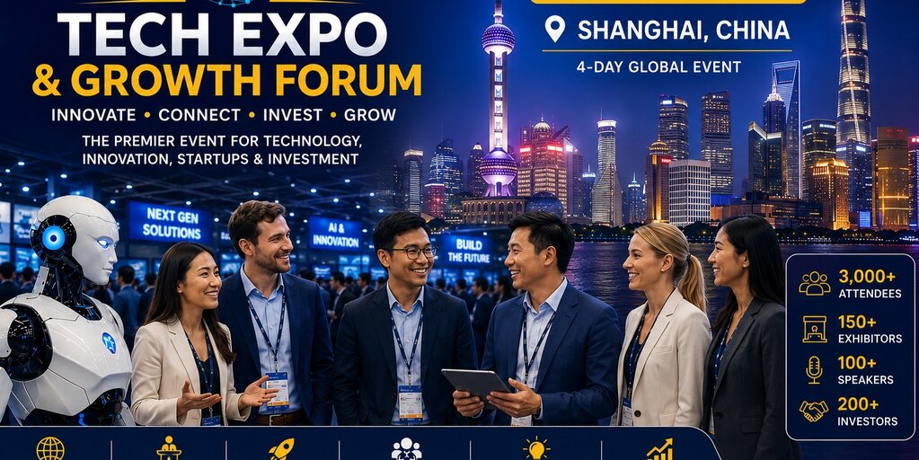 TEC-MAR Expo & Investments Summit + Growth Forum – Shanghai edition Banner