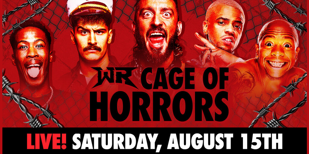 Cage Of Horrors - Wrestling Revolver Banner