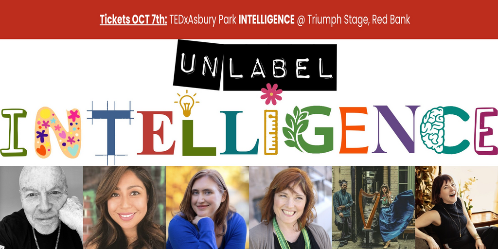 UNLABEL INTELLIGENCE  TEDxAsburyPark Banner