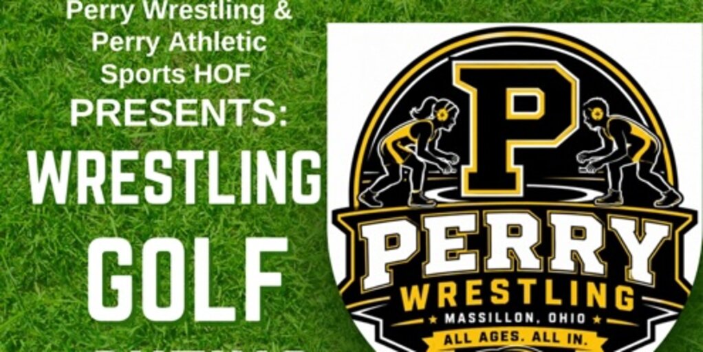 2026 Perry Wrestling & Perry Athletic Sports HOF Golf Outing Fundraiser  Banner