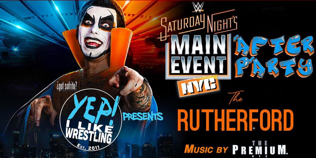 After Party for WWE SNME NYC at The Rutherford - Next to MSG Banner
