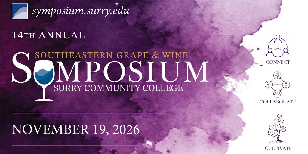 2026 Southeastern Grape and Wine Symposium Banner