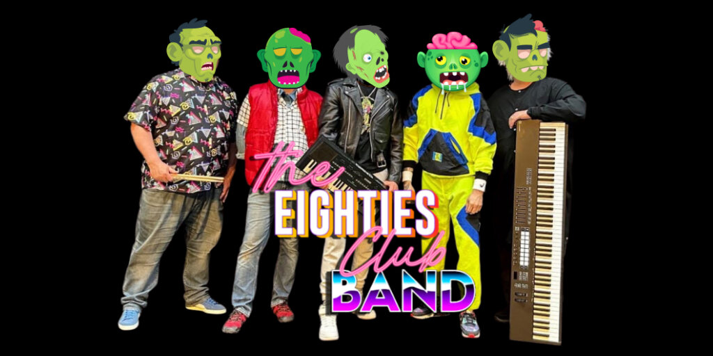 Halloween with The Eighties Club Band Banner