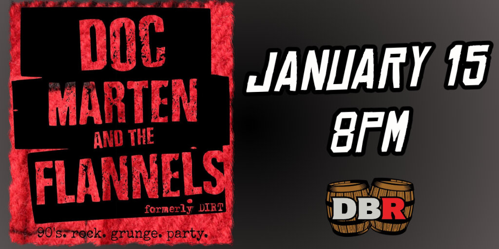 DOC MARTEN AND THE FLANNELS  Banner