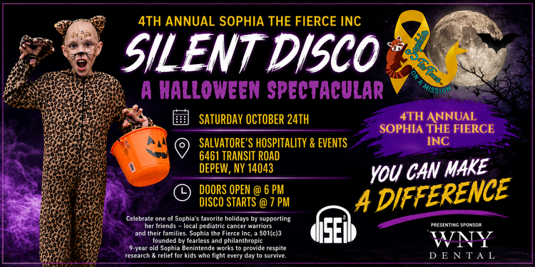 4th Annual Sophia the Fierce Silent Disco- A Halloween Spectacular