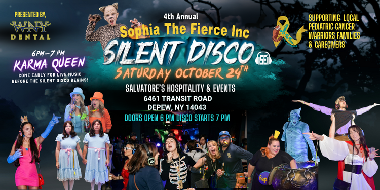 4th Annual Sophia the Fierce Silent Disco- A Halloween Spectacular