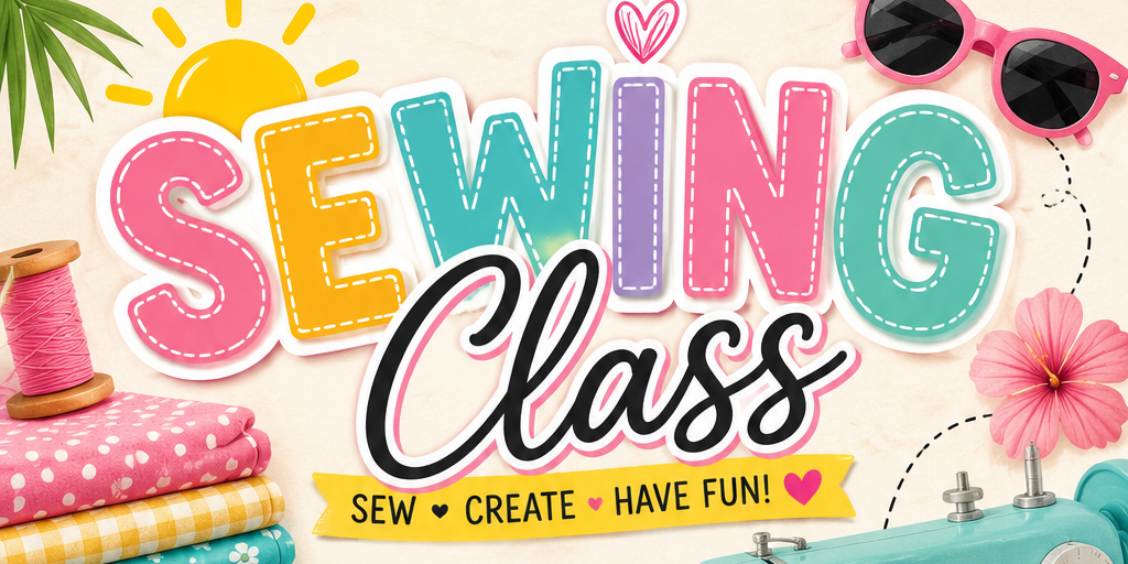 Summer Sewing Class Banner