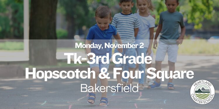 Tk-3rd Grade Hopscotch & Four Square- Heartland Charter School