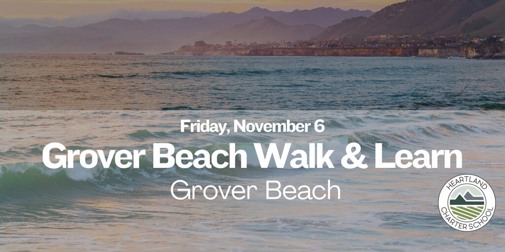 Grover Beach Walk & Learn- Heartland Charter School Banner