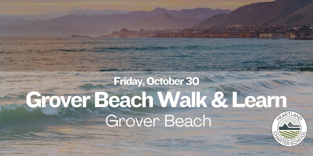 Grover Beach Walk & Learn- Heartland Charter School Banner