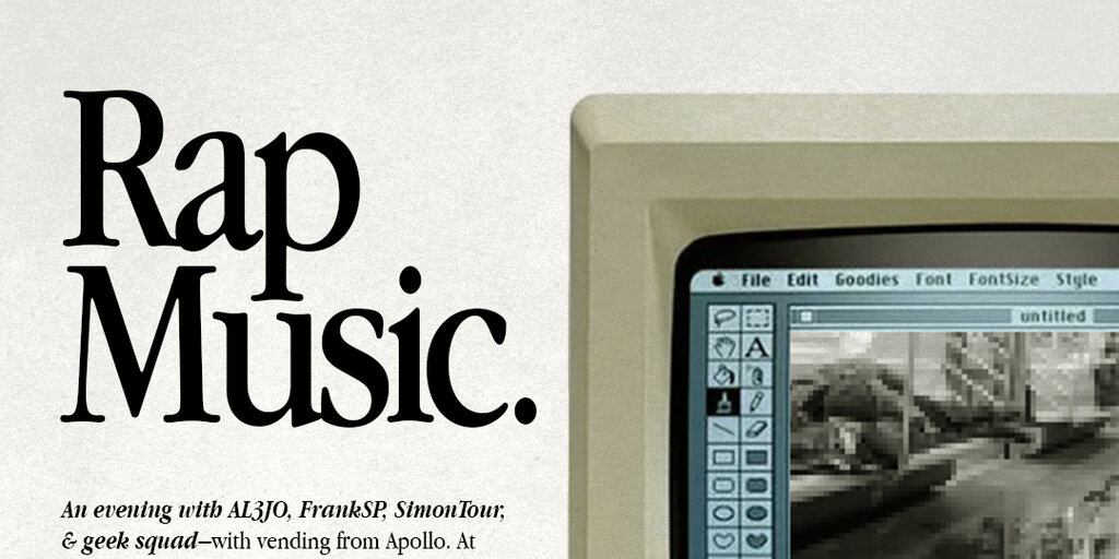 Rap Music @ Secret Pour Banner
