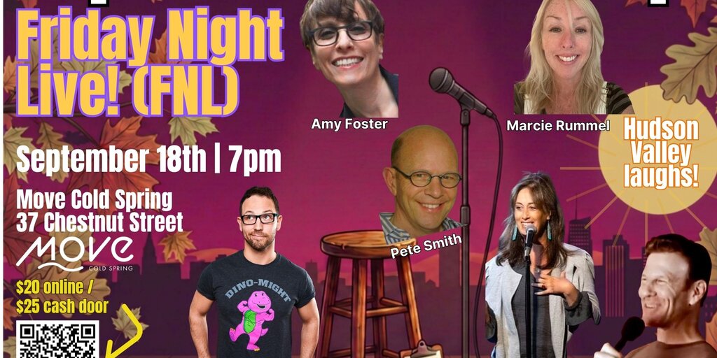 September Stand Up with Friday Night Live (FNL)! Banner