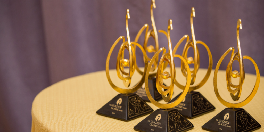 AAAS 2026 Golden Goose Award Ceremony and Reception Banner