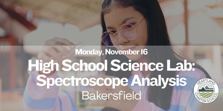 High School Science Lab: Spectroscope Analysis- Heartland Charter School