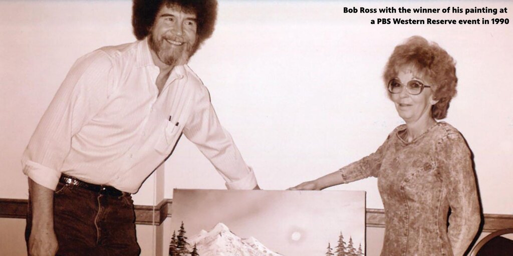 Happy Accidents: A Bob Ross-Inspired Workshop Banner