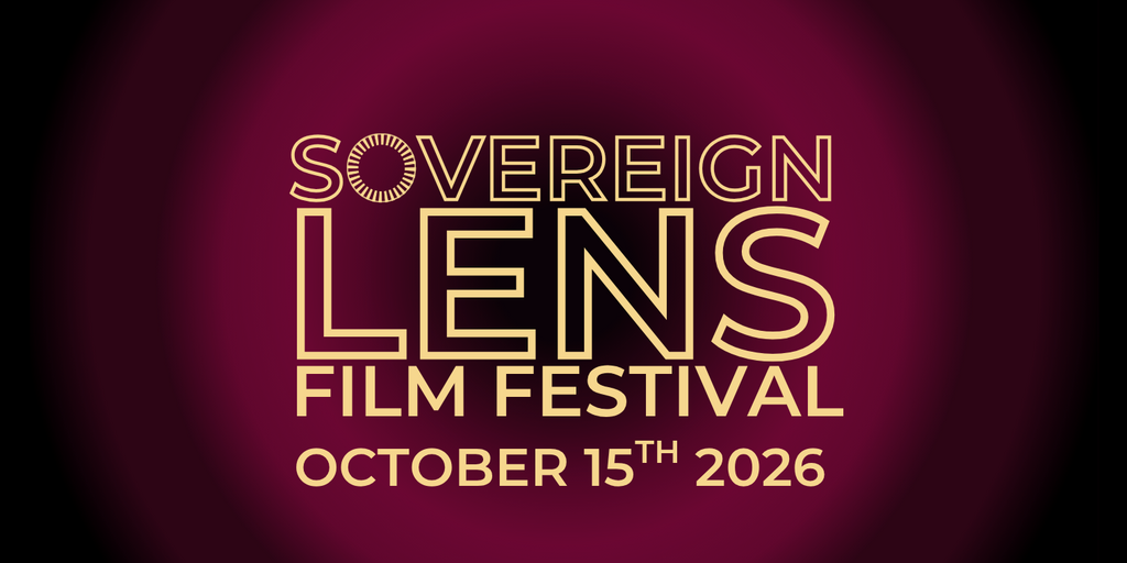 SLFF Sovereign Lens Film Festival  Banner