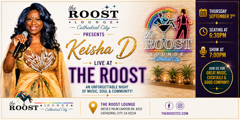 KEISHA D LIVE Banner