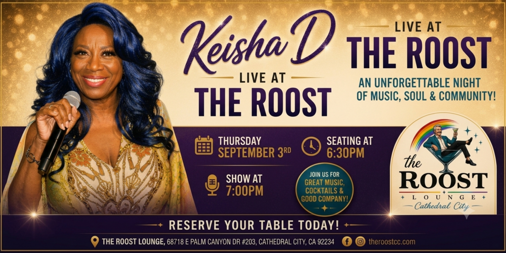 KEISHA D LIVE Banner