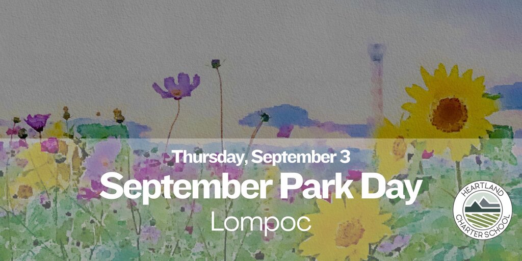 September Park Day- Heartland Charter School Banner