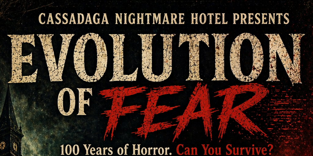 Cassadaga Nightmare Hotel: Evolution of Fear  Banner