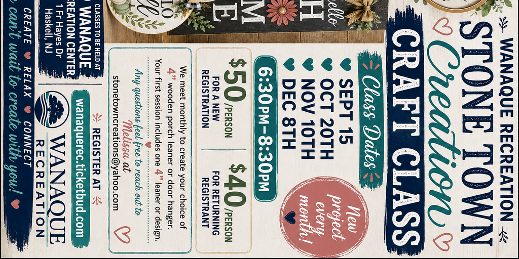 Stone town Craft Creations Banner