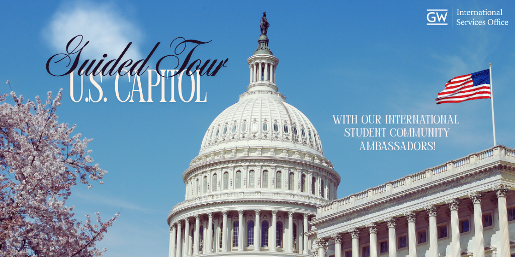 Guided Tour of the U.S. Capitol Building- Fall 2026 Banner