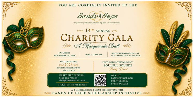 Bands of Hope 13th Annual Charity Gala