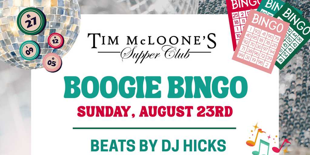 BOOGIE BINGO Banner