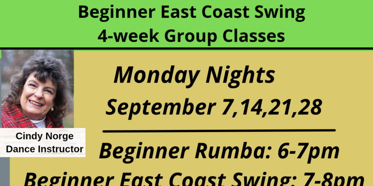 Beginner East Coast Swing- September 2026
