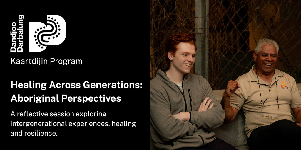 Healing Across Generations - Aboriginal Perspectives Banner