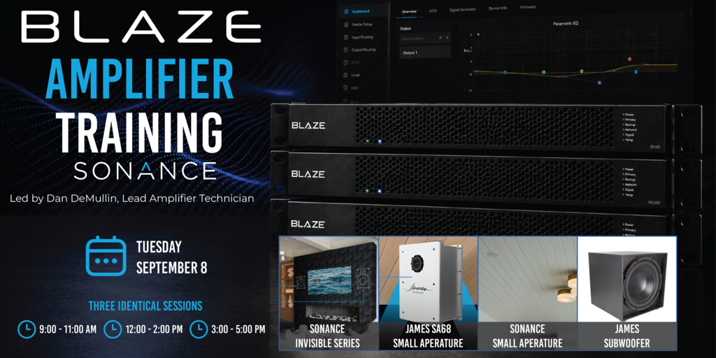 Blaze Amplifier Training Banner