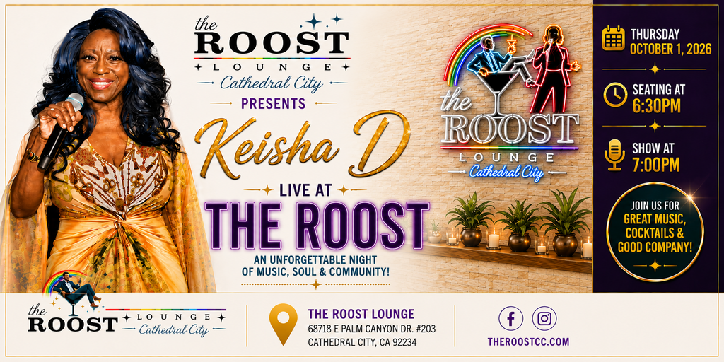 KEISHA D LIVE 10/1 Banner
