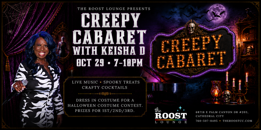 Creepy Cabaret with Keisha D Banner