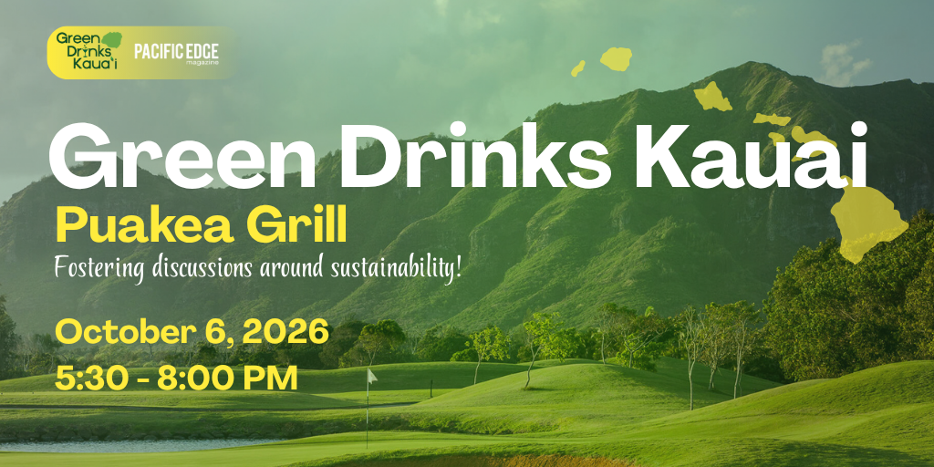 Green Drinks Kauai  Banner