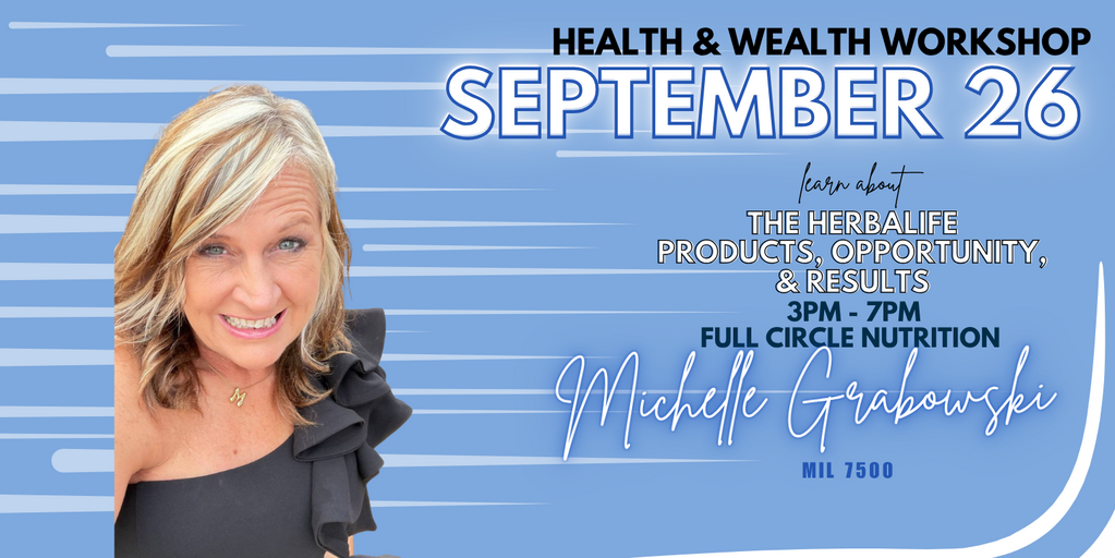 September Health and Wealth Workshop Banner