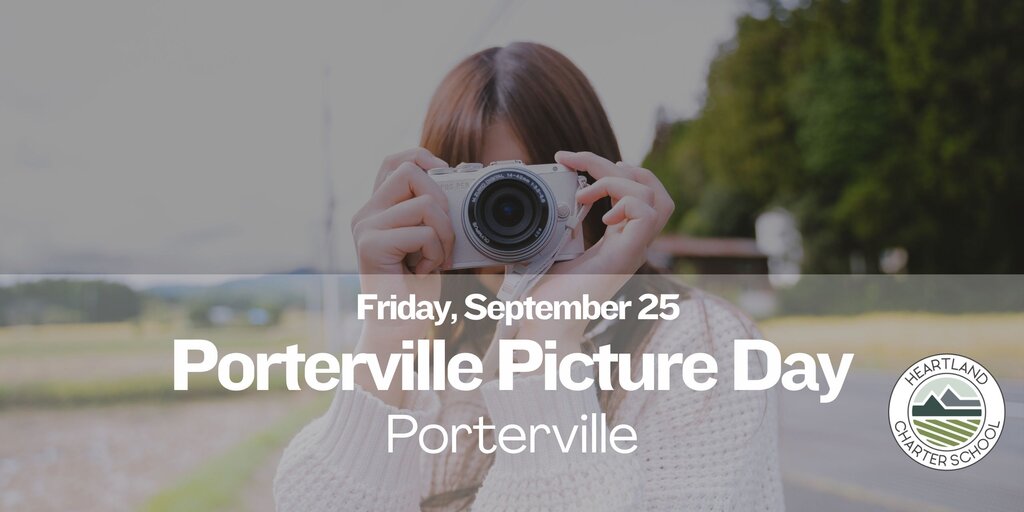 Porterville Picture Day- Heartland Charter School Banner
